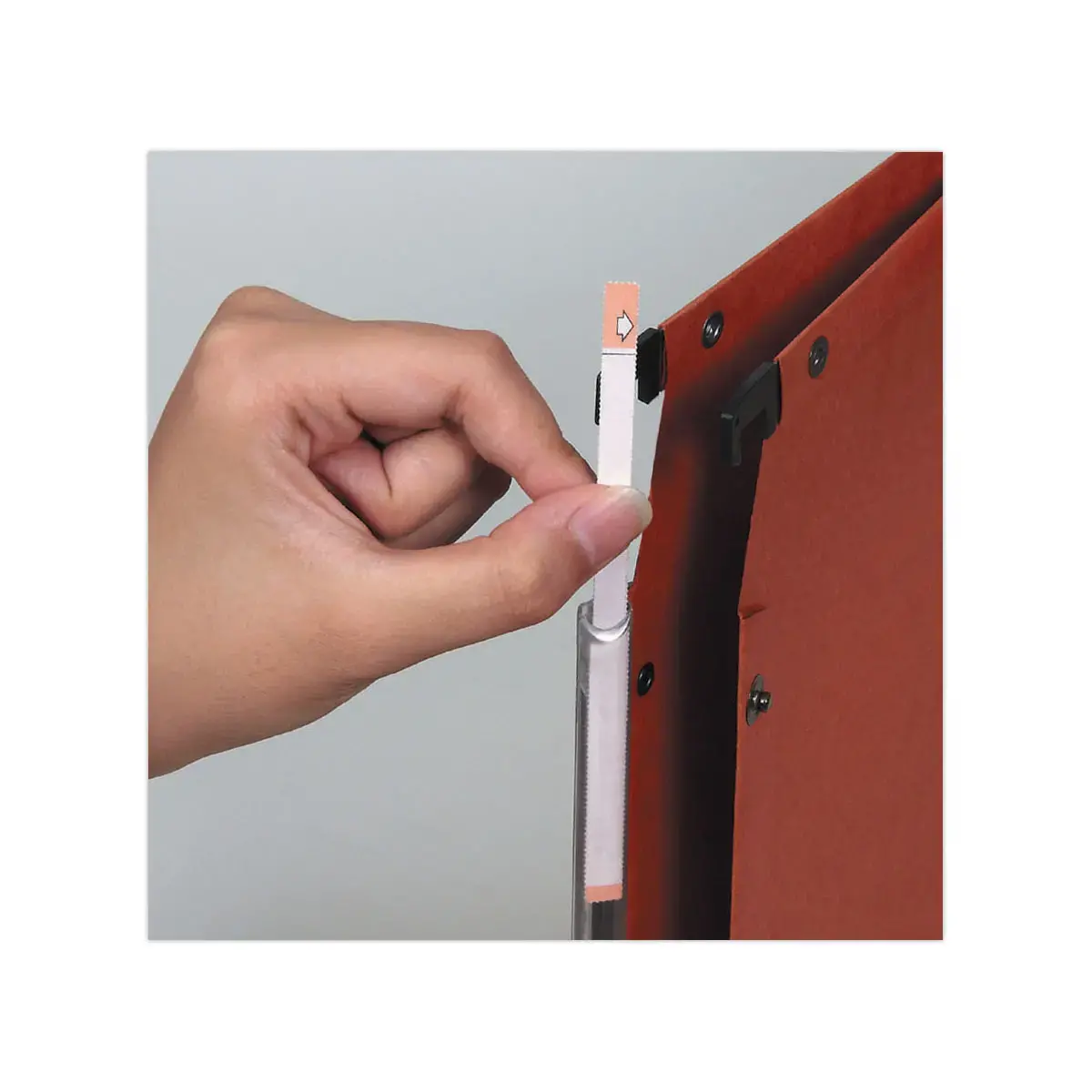 10 Planches d'&eacute;tiquettes n&deg;0 pour dossiers suspendus - ELBA photo du produit