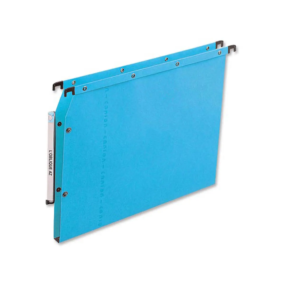 25 Dossiers suspendus pour armoires à pression ELBA fond 15 mm - Bleu photo du produit