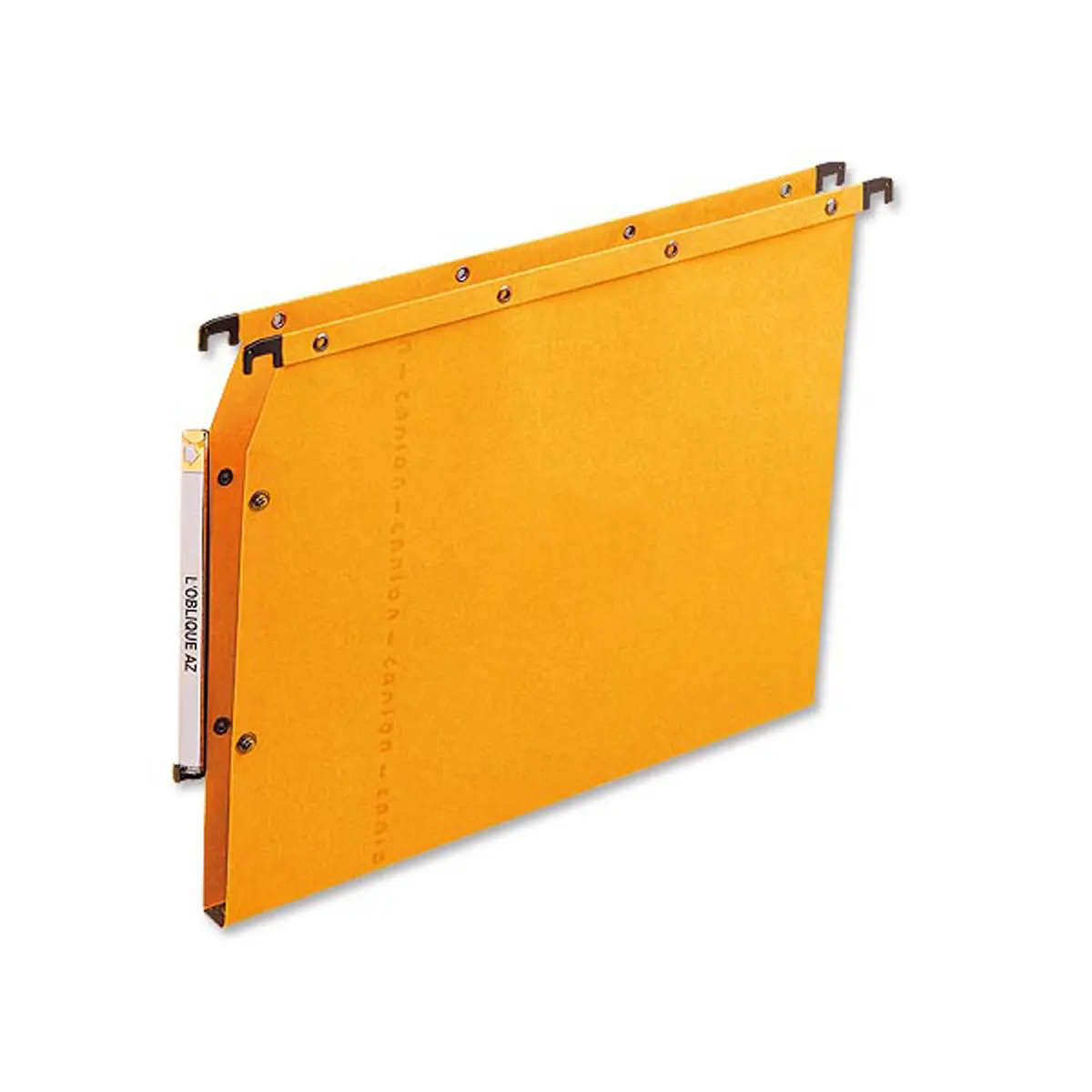 25 Dossiers suspendus pour armoires à pression - fond 15 mm - Jaune - ELBA photo du produit