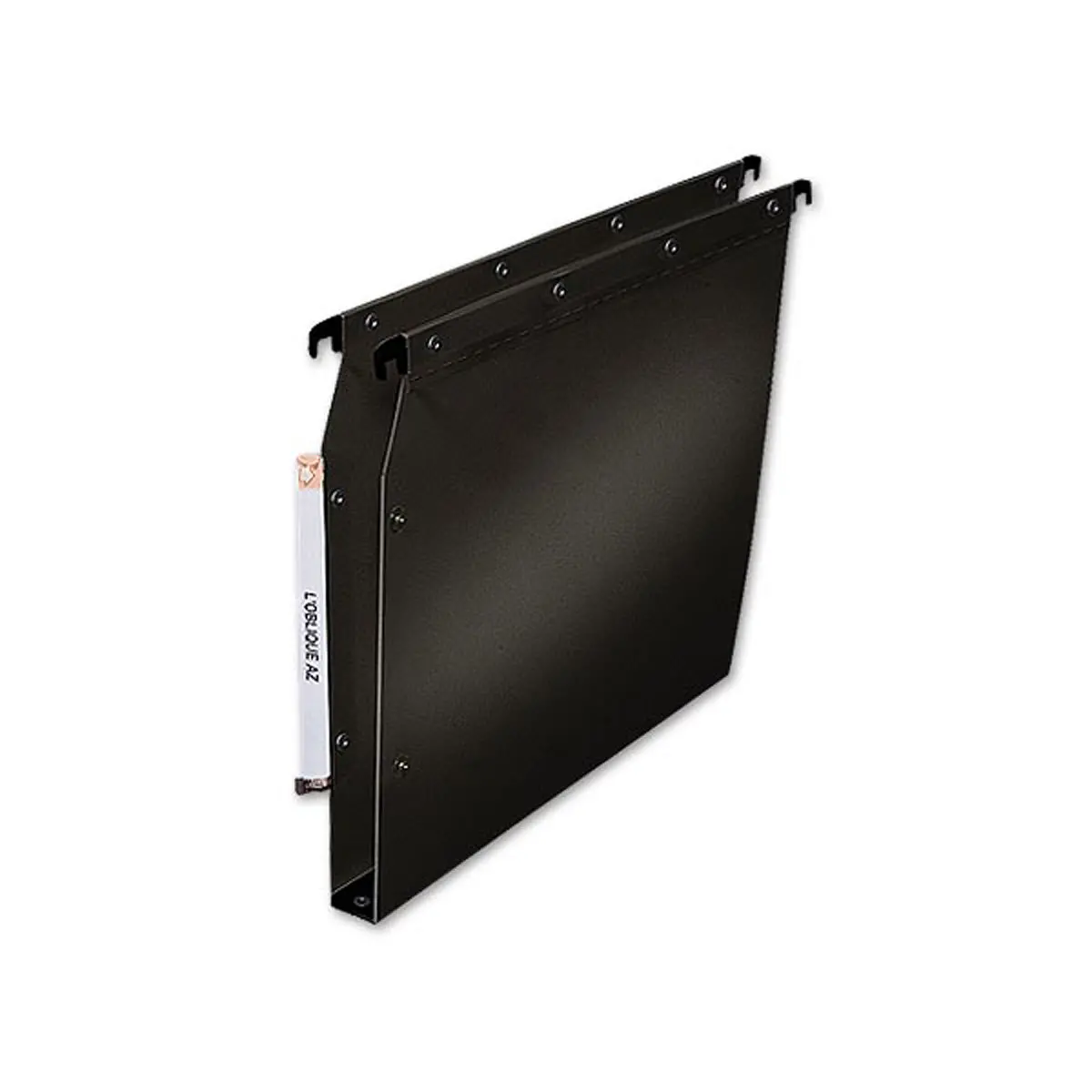 10 Dossiers suspendus pour armoires - Fond 30 mm - Noir - ELBA photo du produit