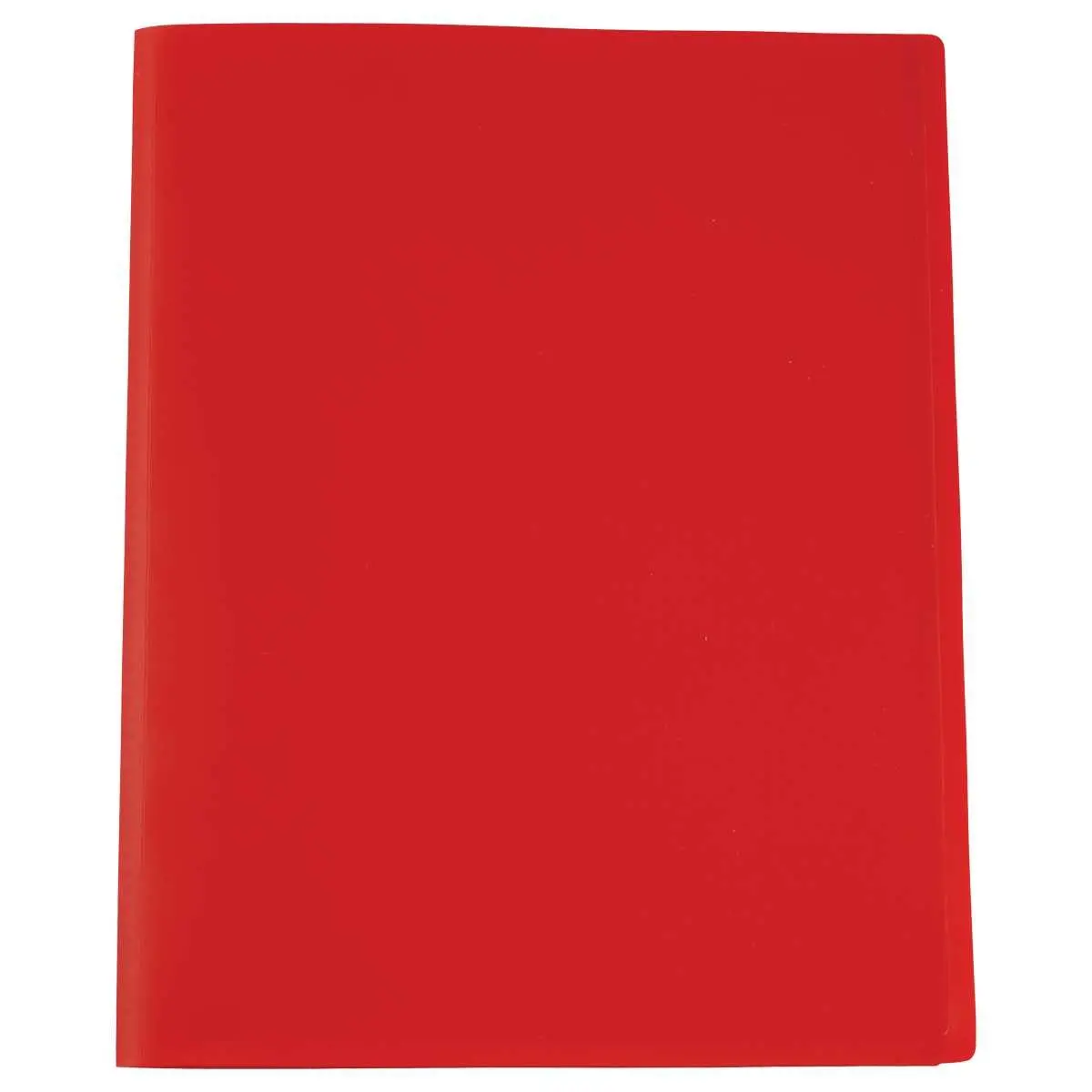 Prot&egrave;ge-documents &eacute;conomique - A4 - 10 pochettes (20 vues) - Rouge photo du produit
