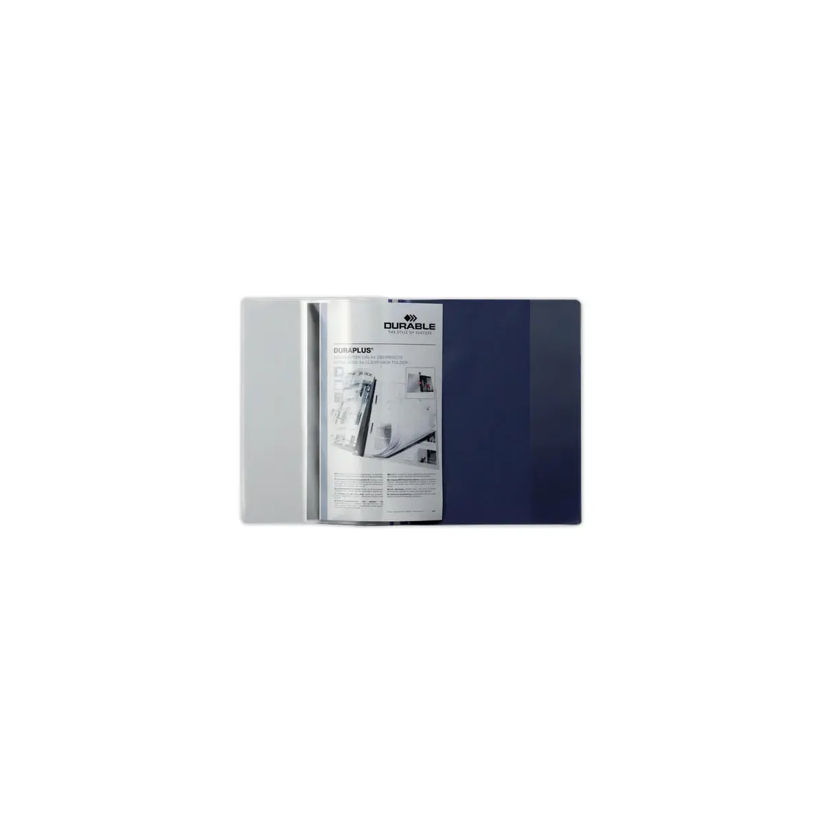 Chemise personnalisable à lamelles Duraplus - Bleu - DURABLE photo du produit