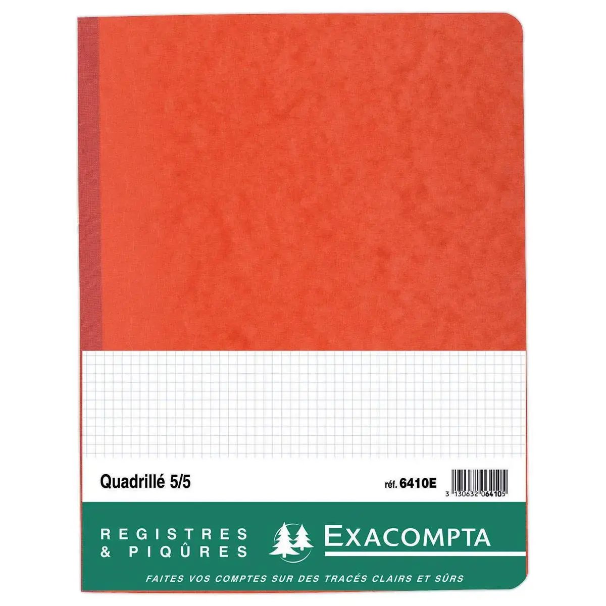 Piq&ucirc;re comptable format - 25 x 32 cm - 5x5 - Exacompta photo du produit