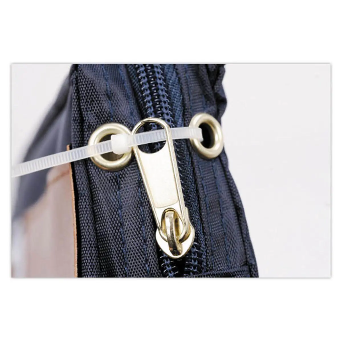 Pochette pour courrier 42x 32 cm en polyester - Bleu - ALBA photo du produit