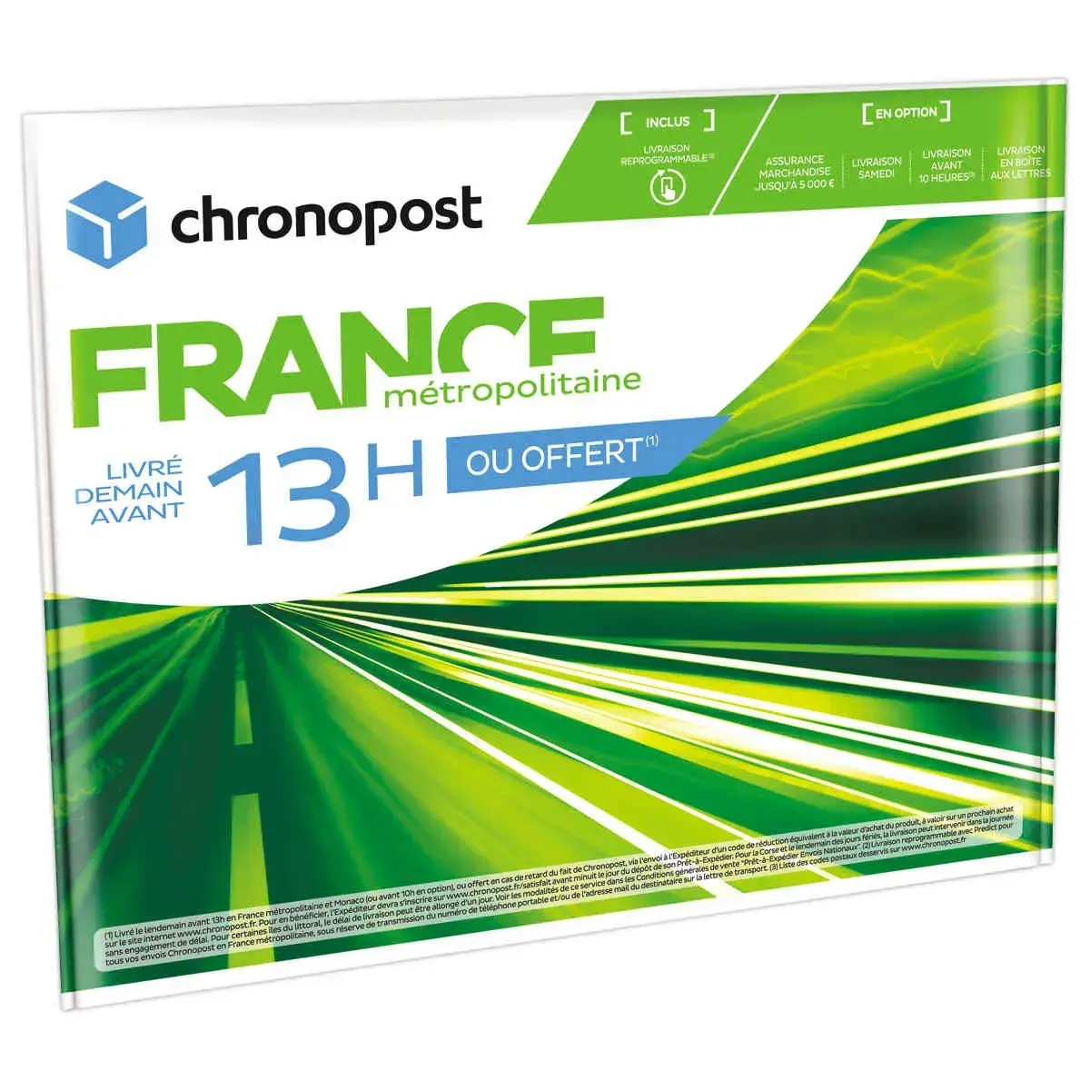 Enveloppe souple Prêt-à-Expédier Chrono 13 - 1kg option BAL - CHRONOPOST photo du produit