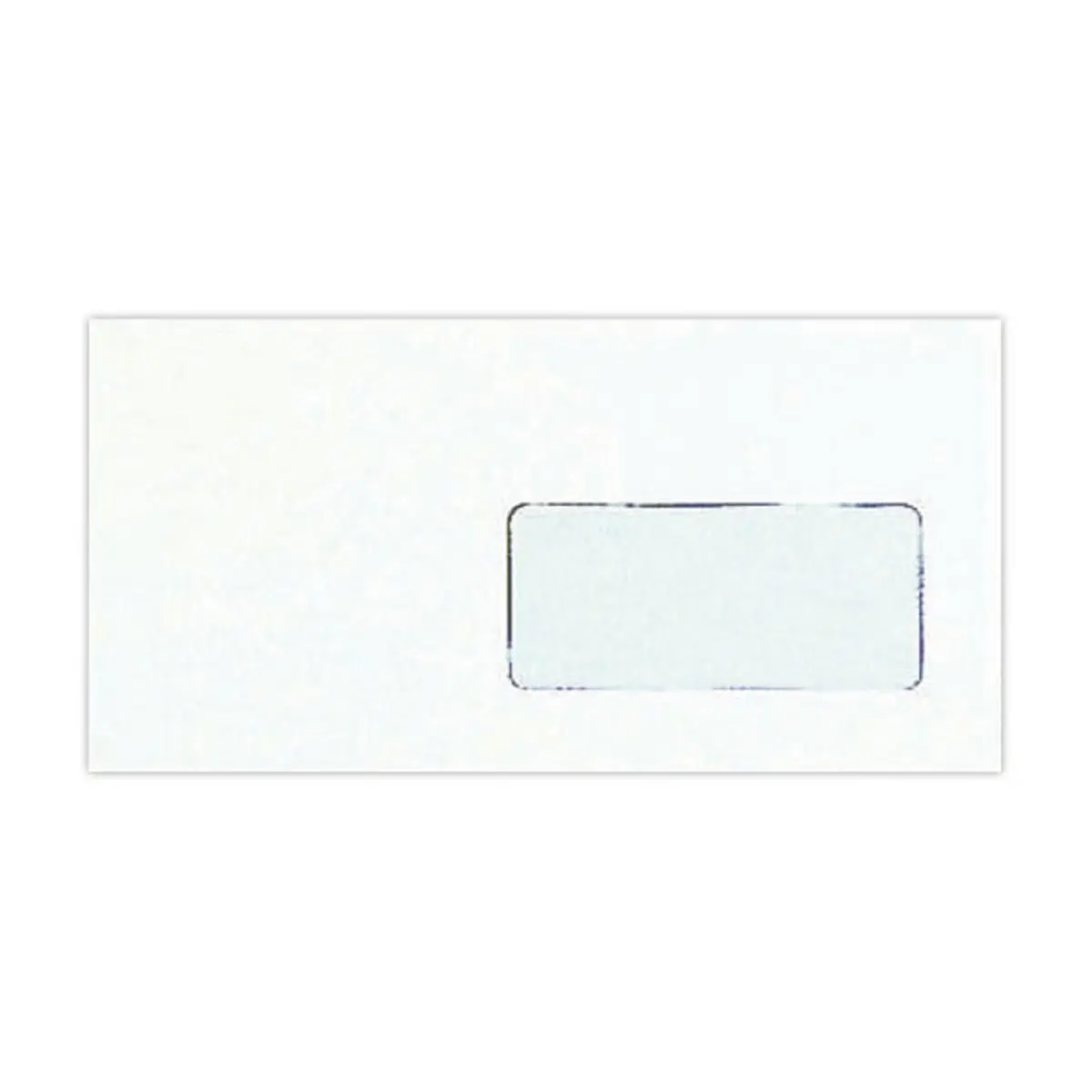 500 Enveloppes blanches bande siliconée à fenêtre - 110 x 220 mm - GPV EVERY DAY photo du produit