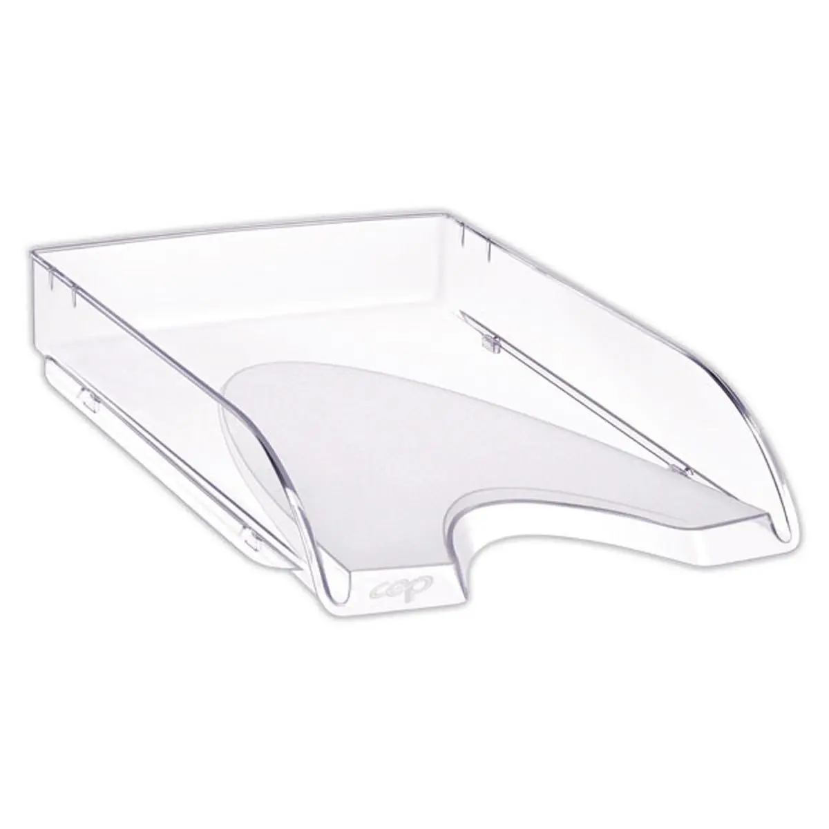 Corbeille à courrier transparente - CEP photo du produit