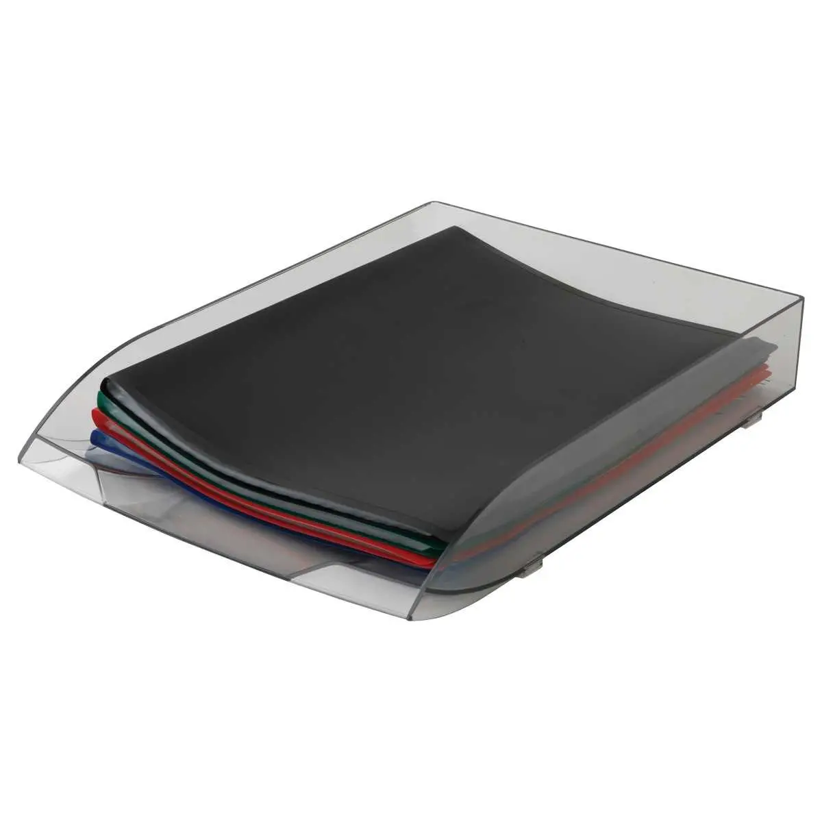 Corbeille à courrier transparente IceBlack - CEP photo du produit