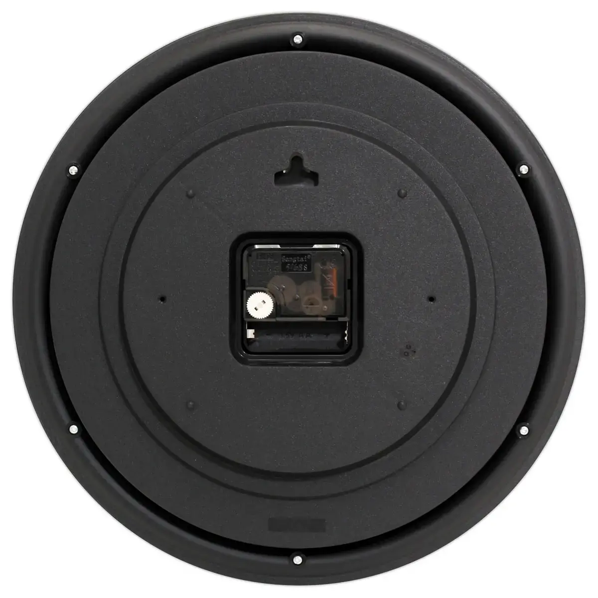 Horloge murale noire Ø 30 cm photo du produit