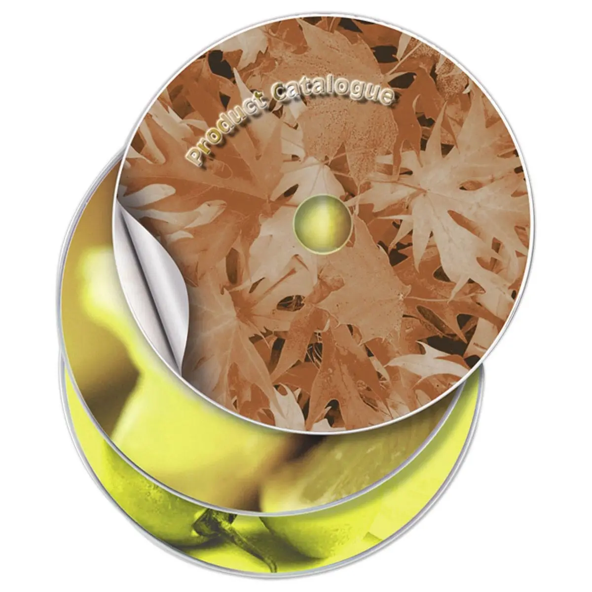 100 planches de 2 étiquettes maxi couvrantes pour CD AVERY photo du produit