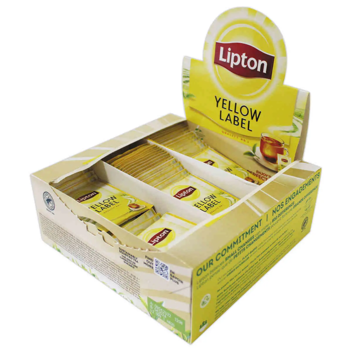 100 Sachets de thé Yellow Label Tea - LIPTON photo du produit