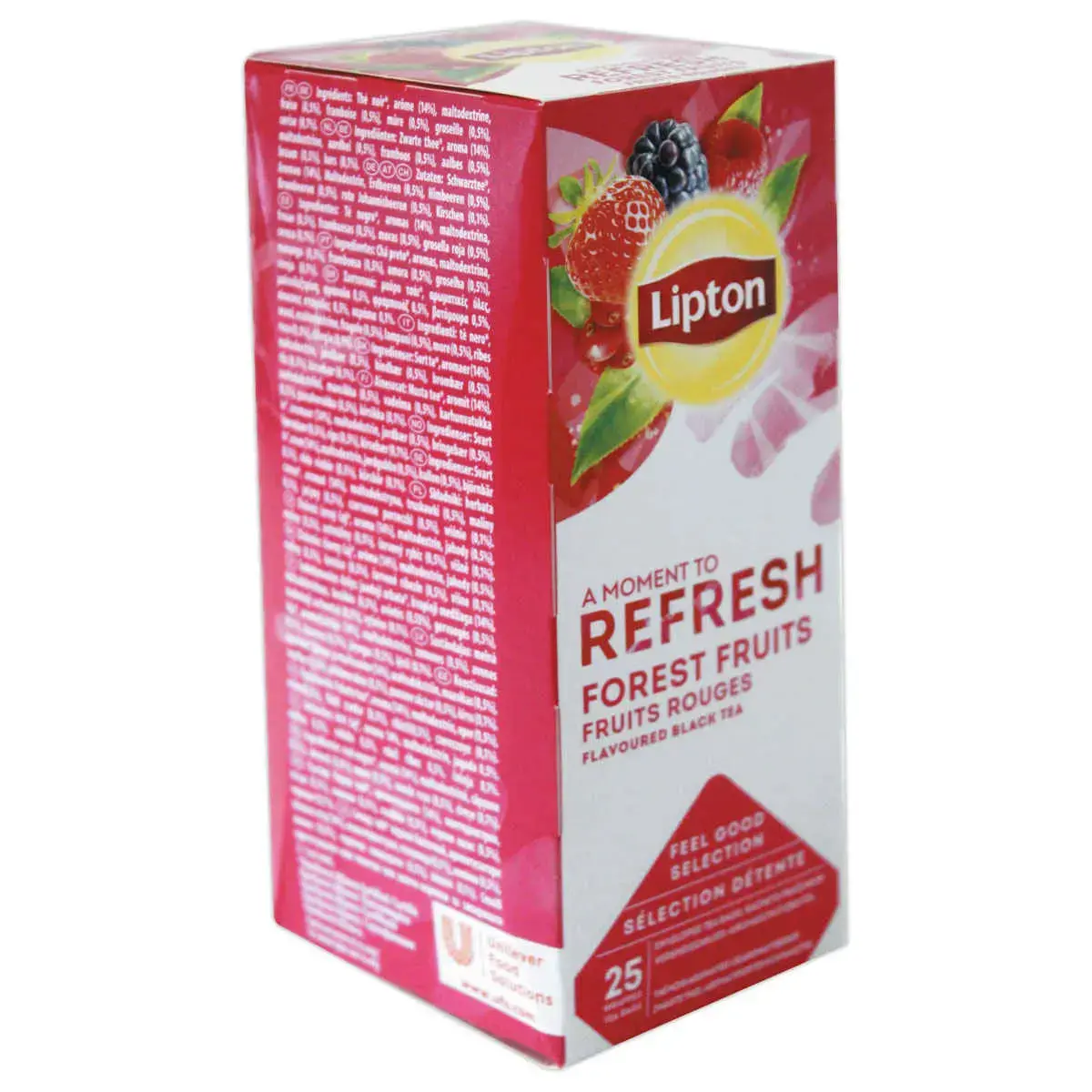 25 Sachets de th&eacute; aromatis&eacute; fruits rouges - LIPTON photo du produit
