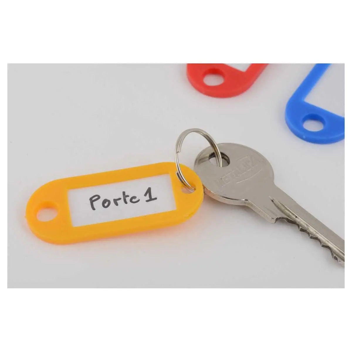 Etiquette de clé avec anneau porte-clés pour Professionnels