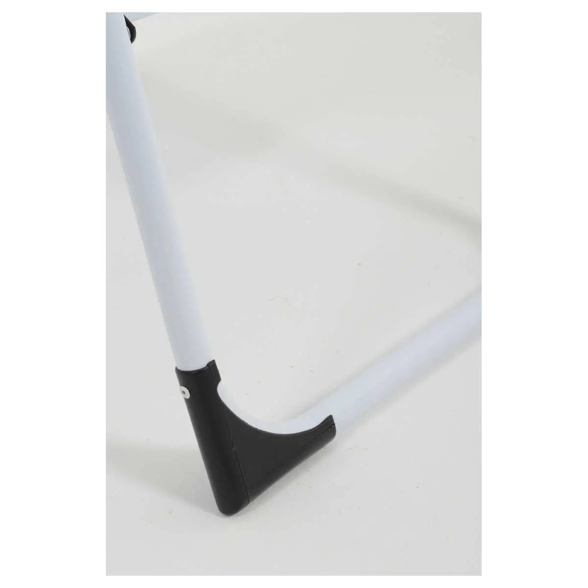 Petit escabeau 3 marches noir et blanc - Safetool photo du produit