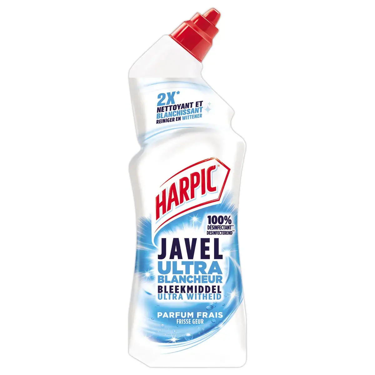 Gel désinfectant javel Harpic photo du produit