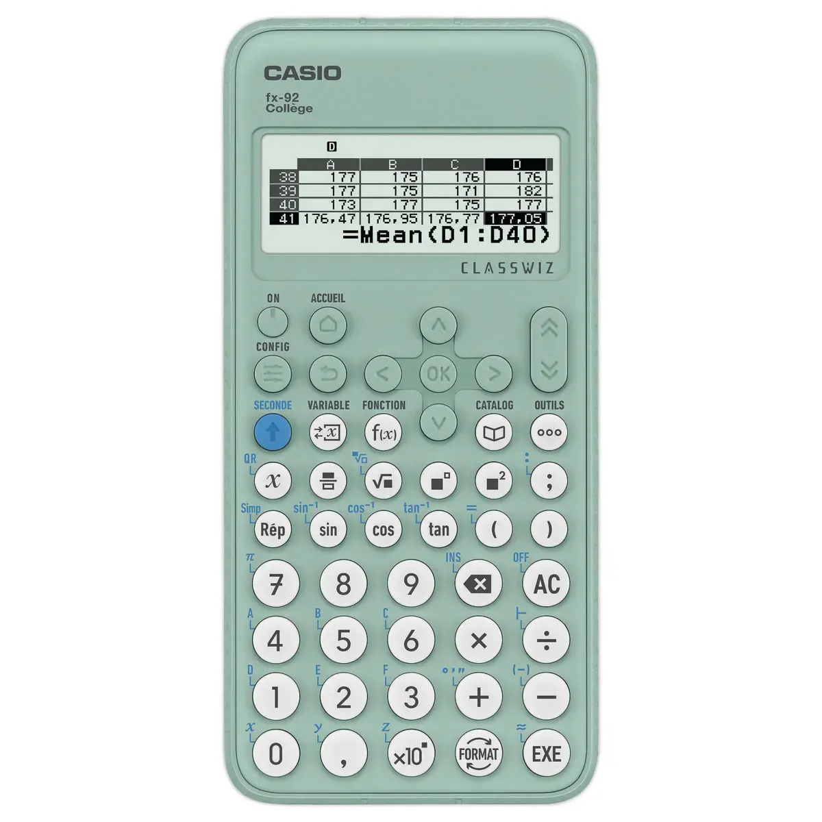 Calculatrice scientifique - CASIO - FX 92 photo du produit