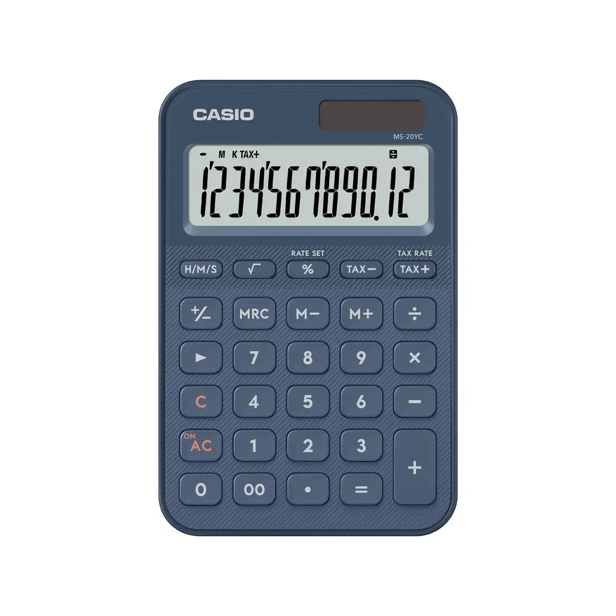 Calculatrice de bureau - CASIO - MS-20 - Bleu photo du produit