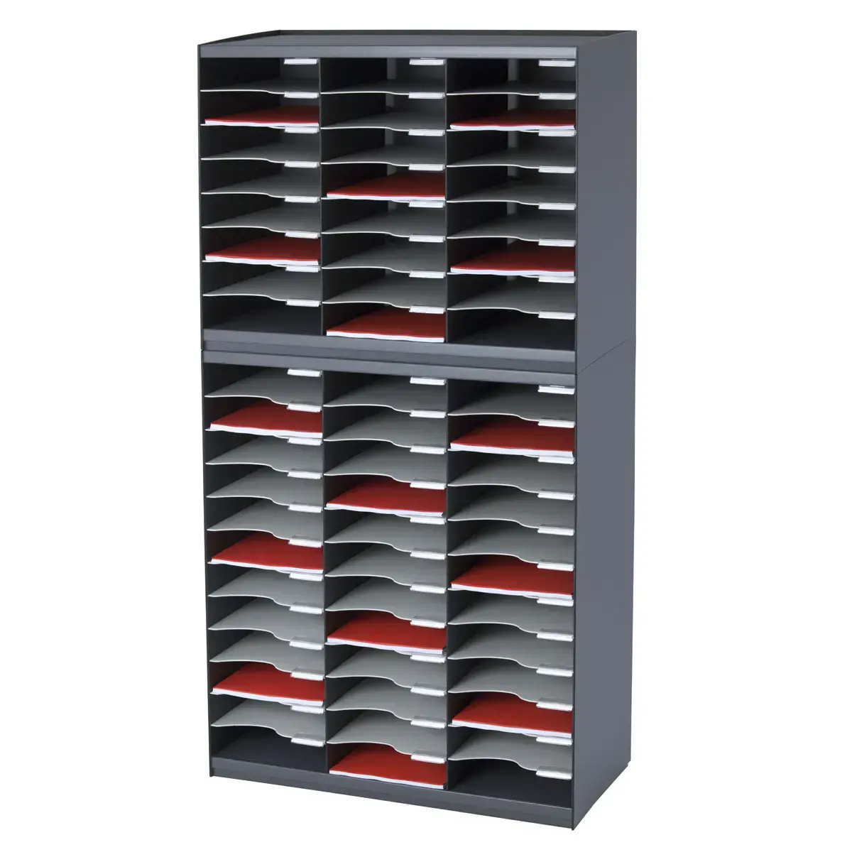 Trieur 24 cases - Gris - Paperflow photo du produit