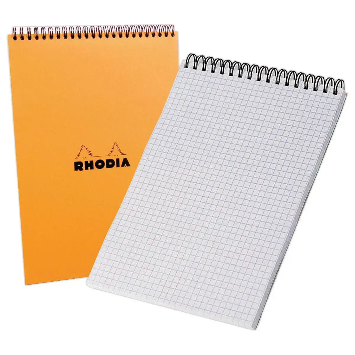 Bloc-notes &agrave; spirales A5 - 5x5 - 80g - Rhodia photo du produit