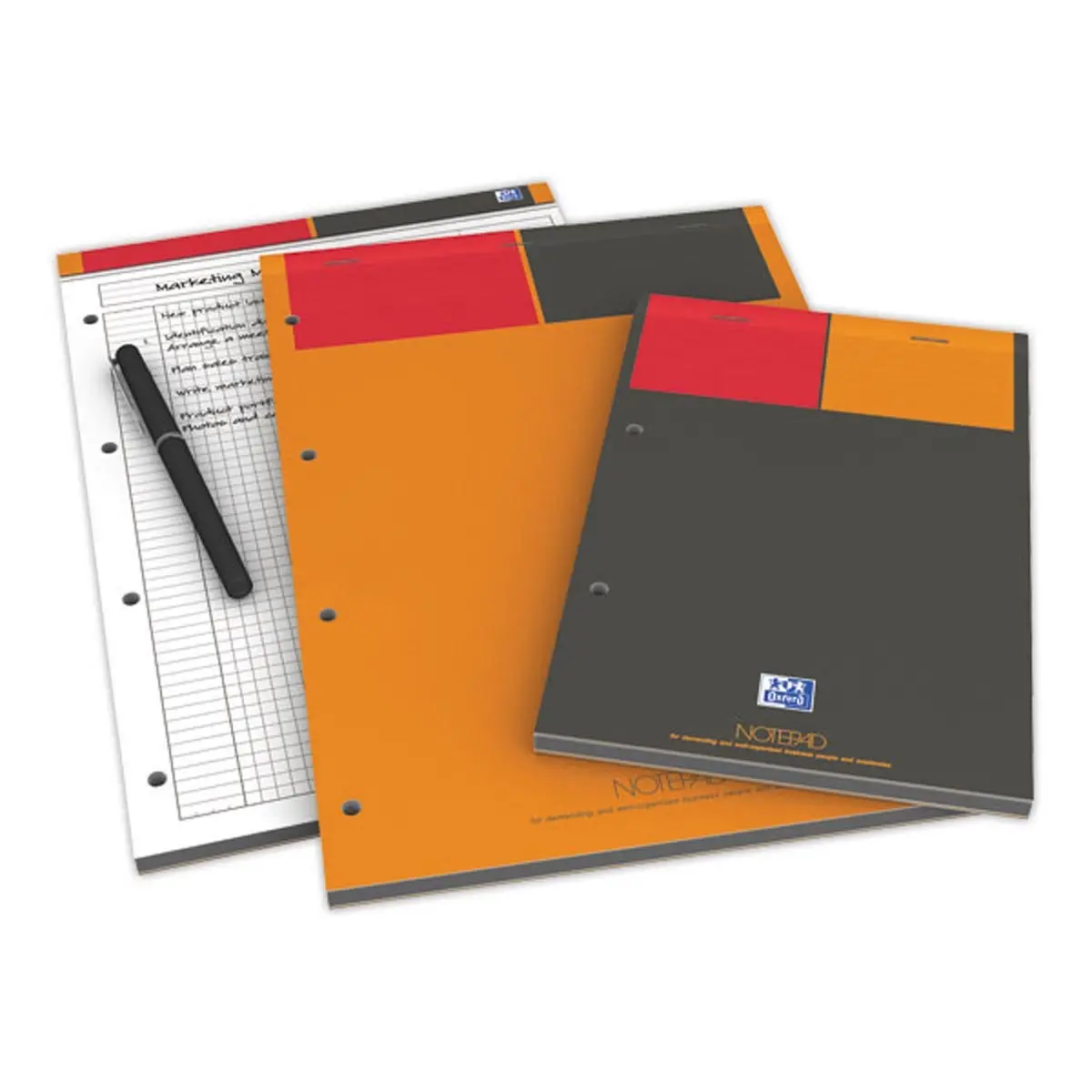 Bloc-notes A4 OXFORD International - 5x5 photo du produit