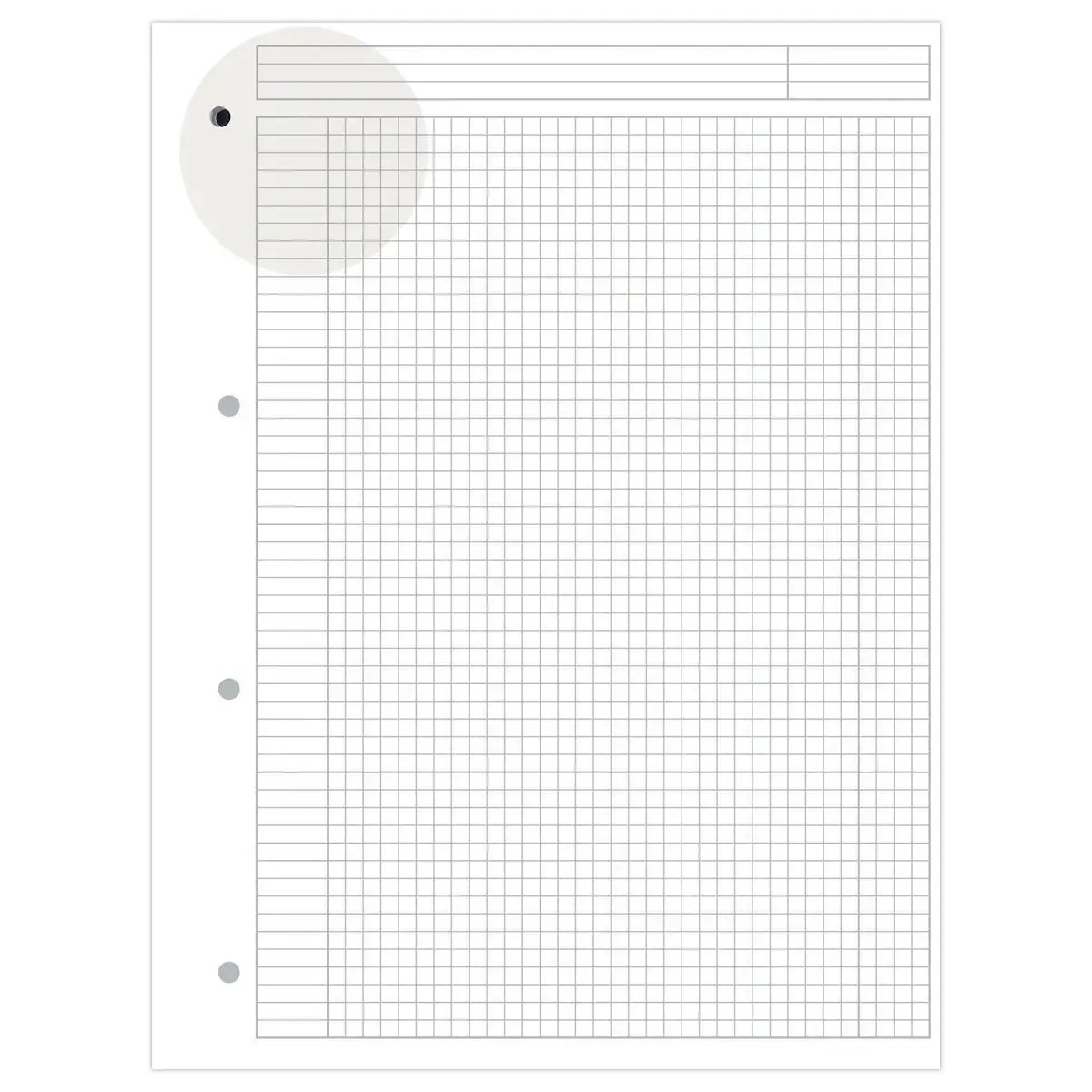 Bloc-notes A4 Oxford International - 5x5 photo du produit