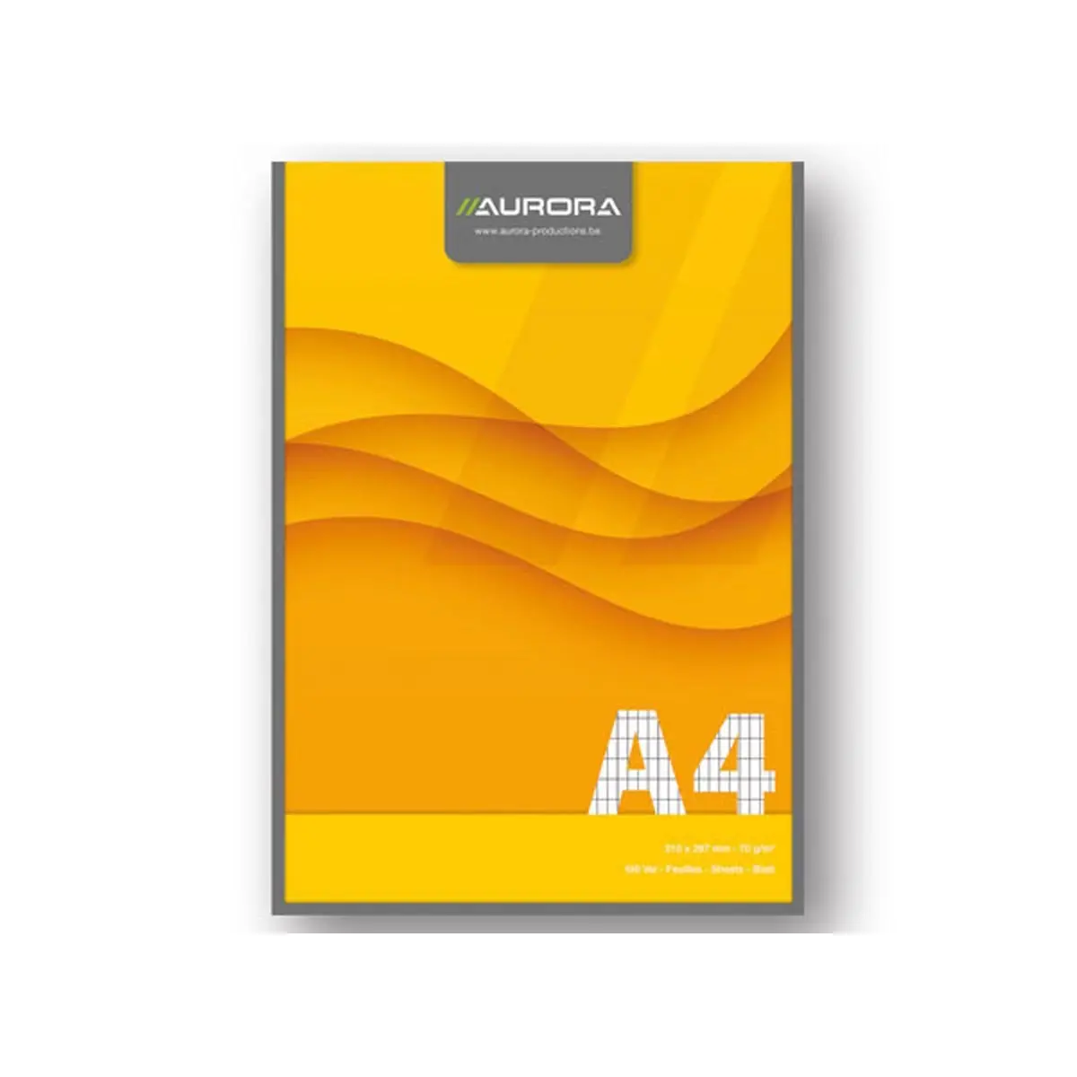 Bloc de correspondance 70g, A4 21x29,7cm 100 feuilles photo du produit