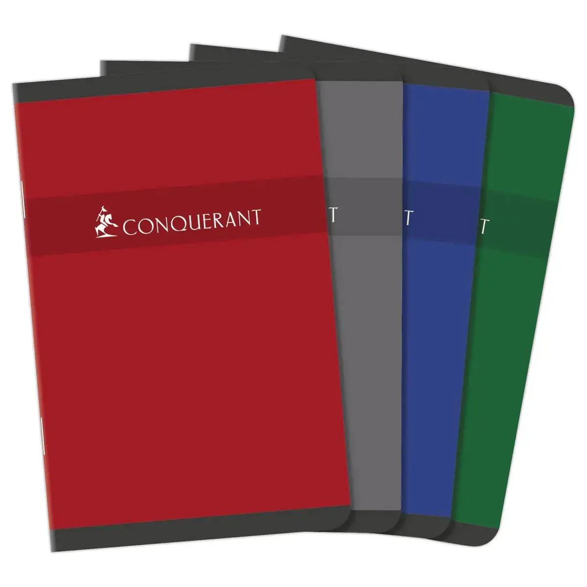 Carnet 70g 9x14cm agrafé - Conquérant photo du produit