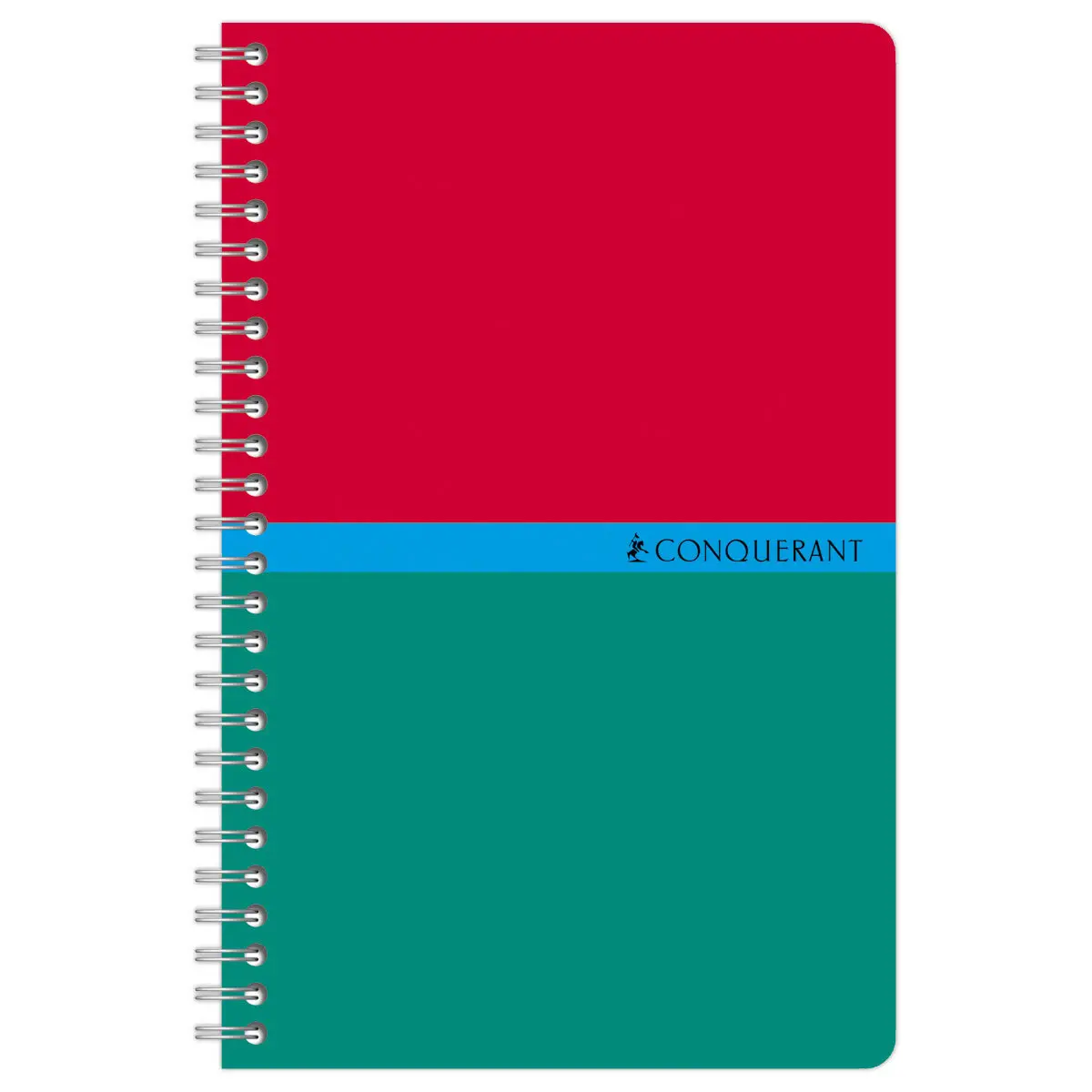 Carnet spirale - 14,8x21 cm -5x5 - 70g - 180 pages - Conquerant photo du produit
