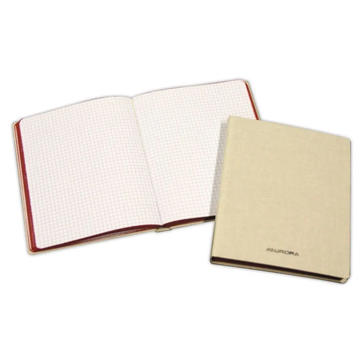 Carnet toil&eacute; fil 14,5x22 cm, 5x5, 192 pages photo du produit