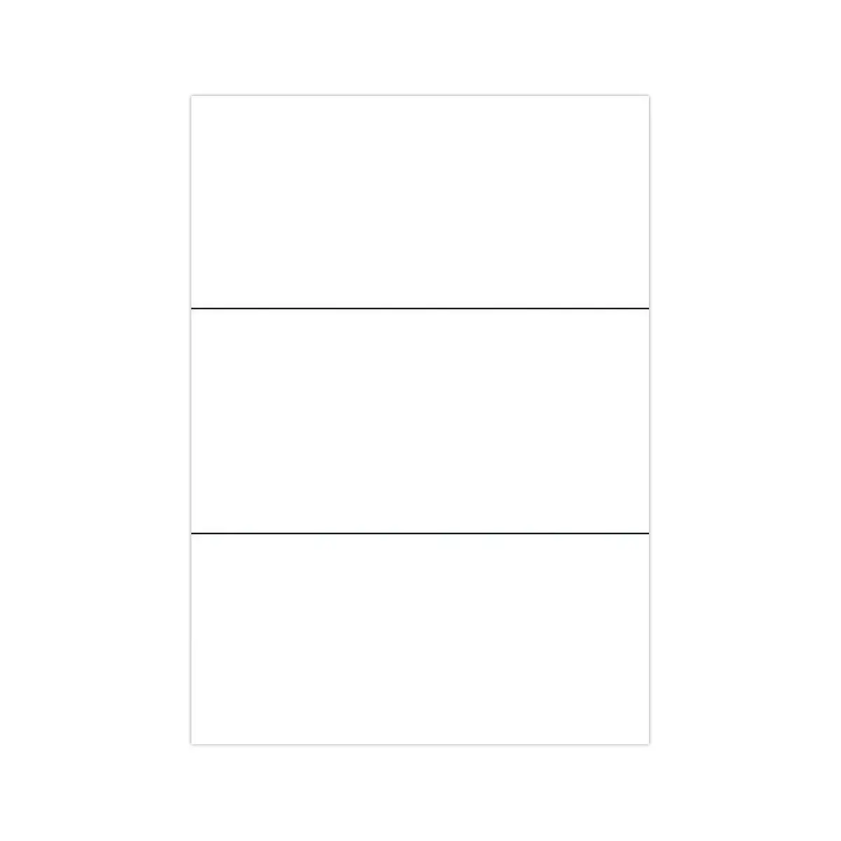 Boîte de 75 cartes de correspondance mat laser - 210x 99 mm - Avery photo du produit
