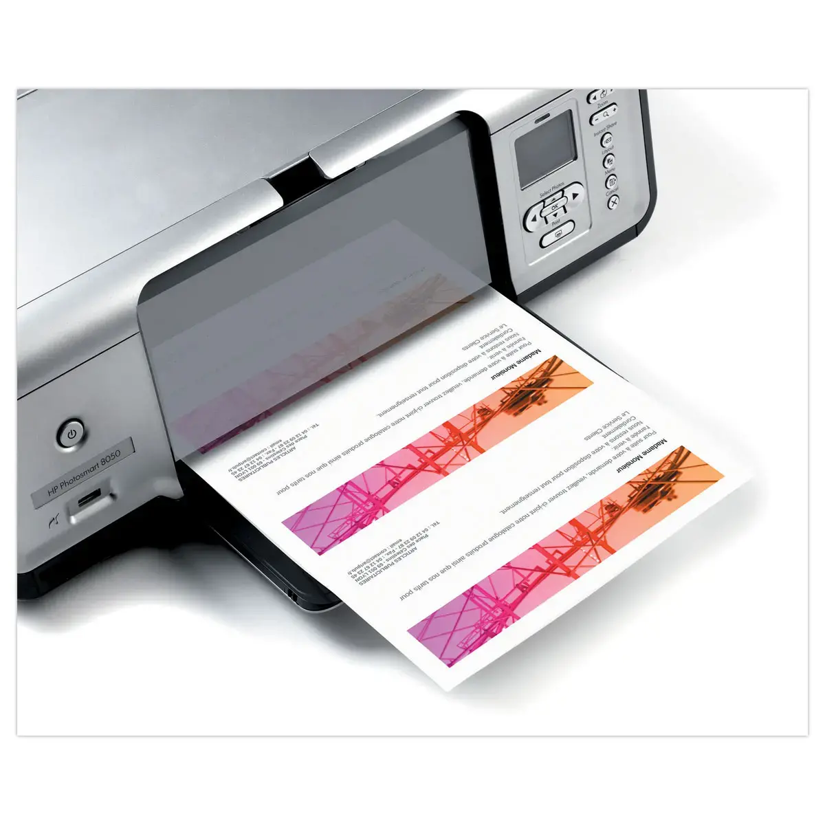 Boîte de 75 cartes de correspondance mat laser - 210x 99 mm - Avery photo du produit