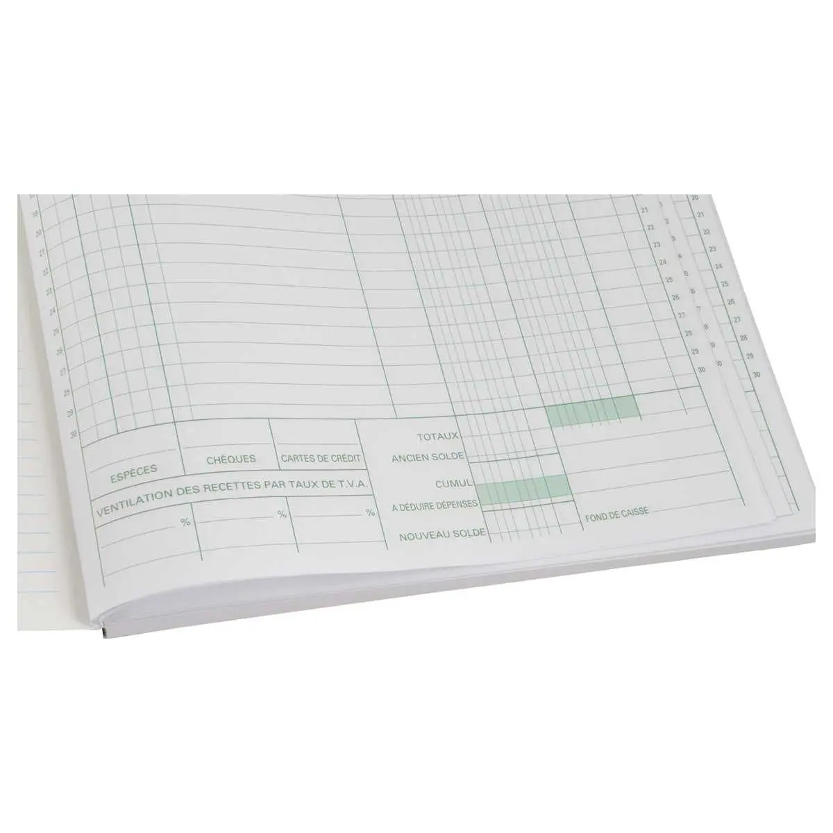 Manifold livre de caisse 50 pages - Exacompta photo du produit