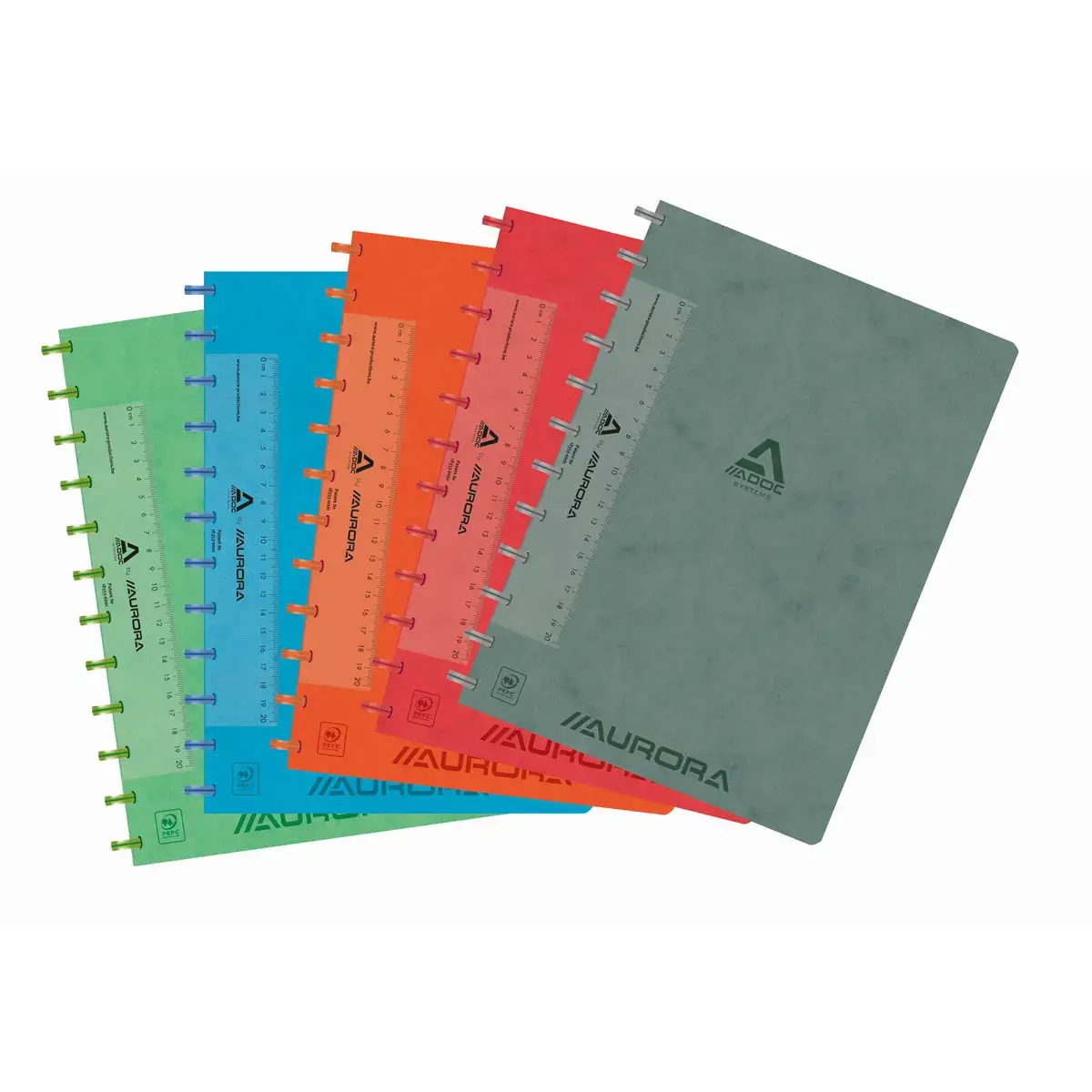 Cahier couverture carte ADOC A4, ligné,144 pages photo du produit