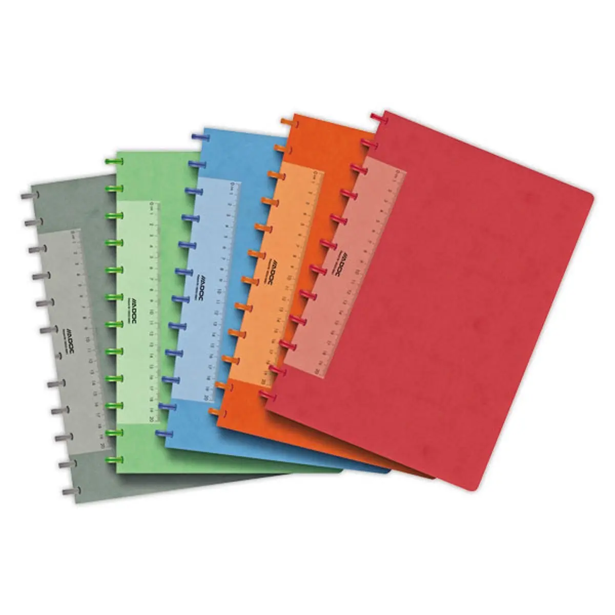 Cahier couverture carte ADOC A5, lign&eacute;,144 pages photo du produit