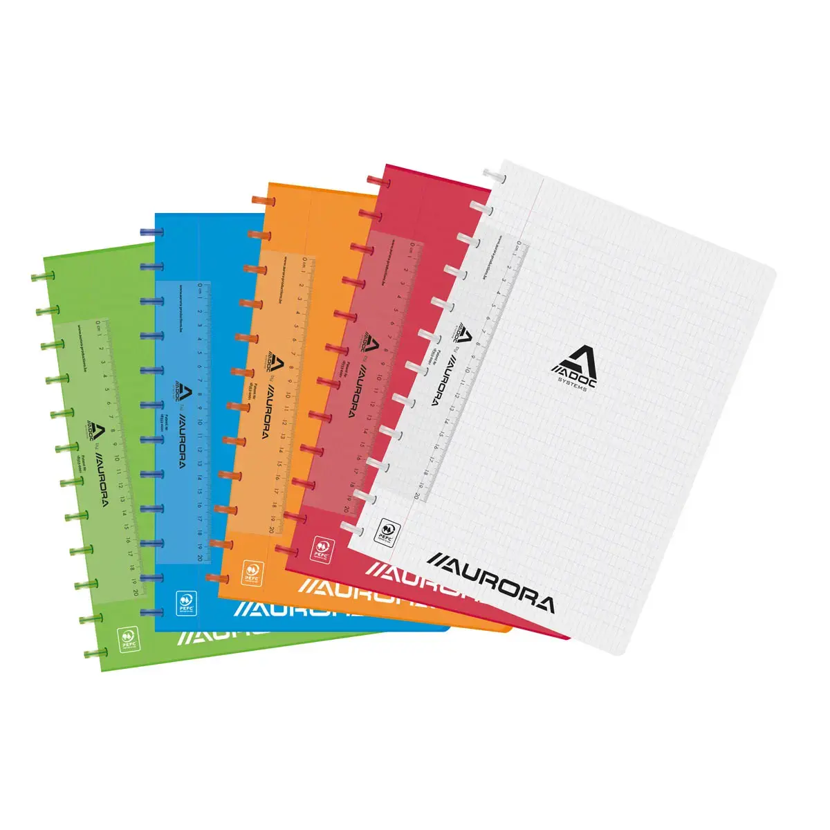 Cahier couverture polypro AD'OC, 4x8, 144 pages photo du produit