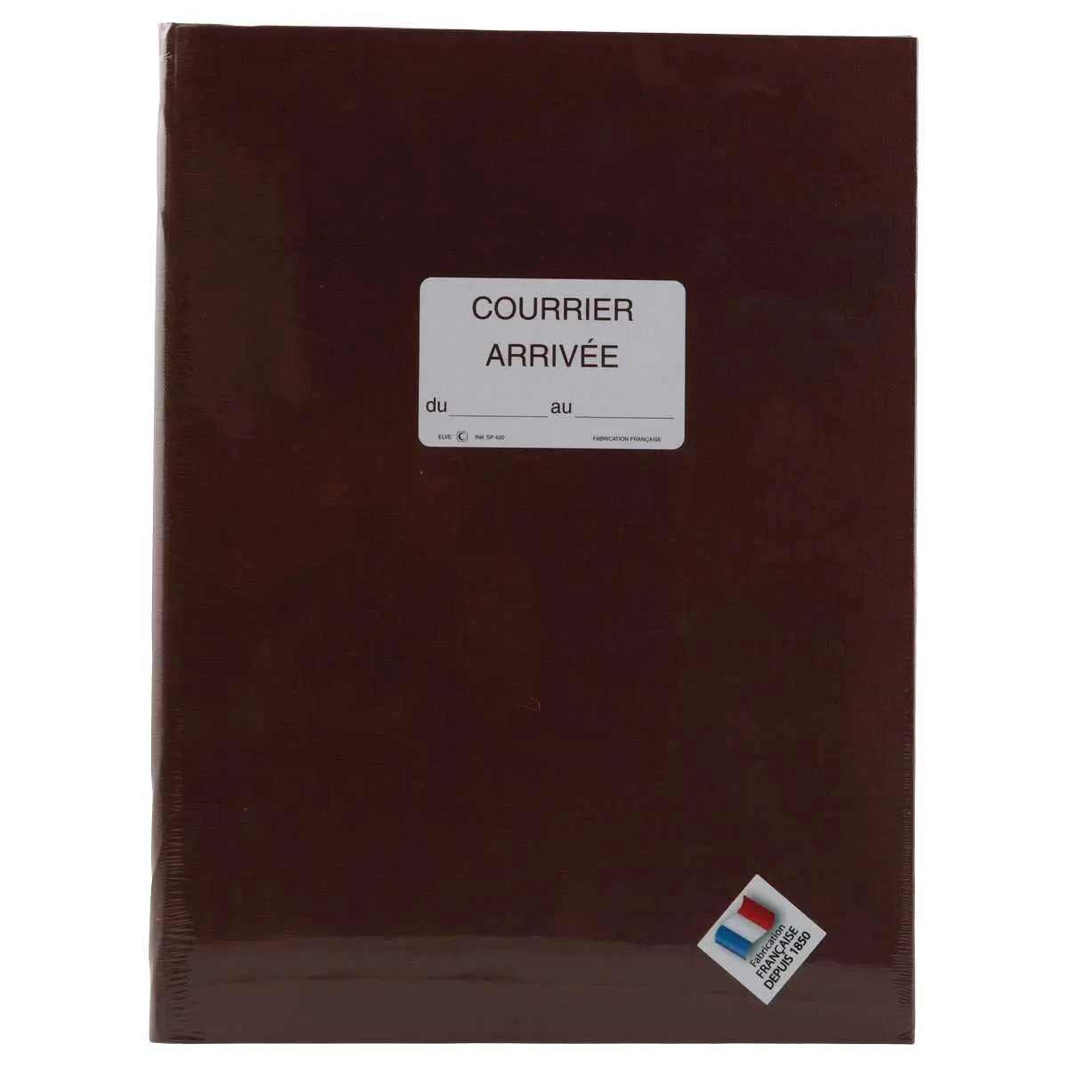 Registre folioté courrier arrivée photo du produit