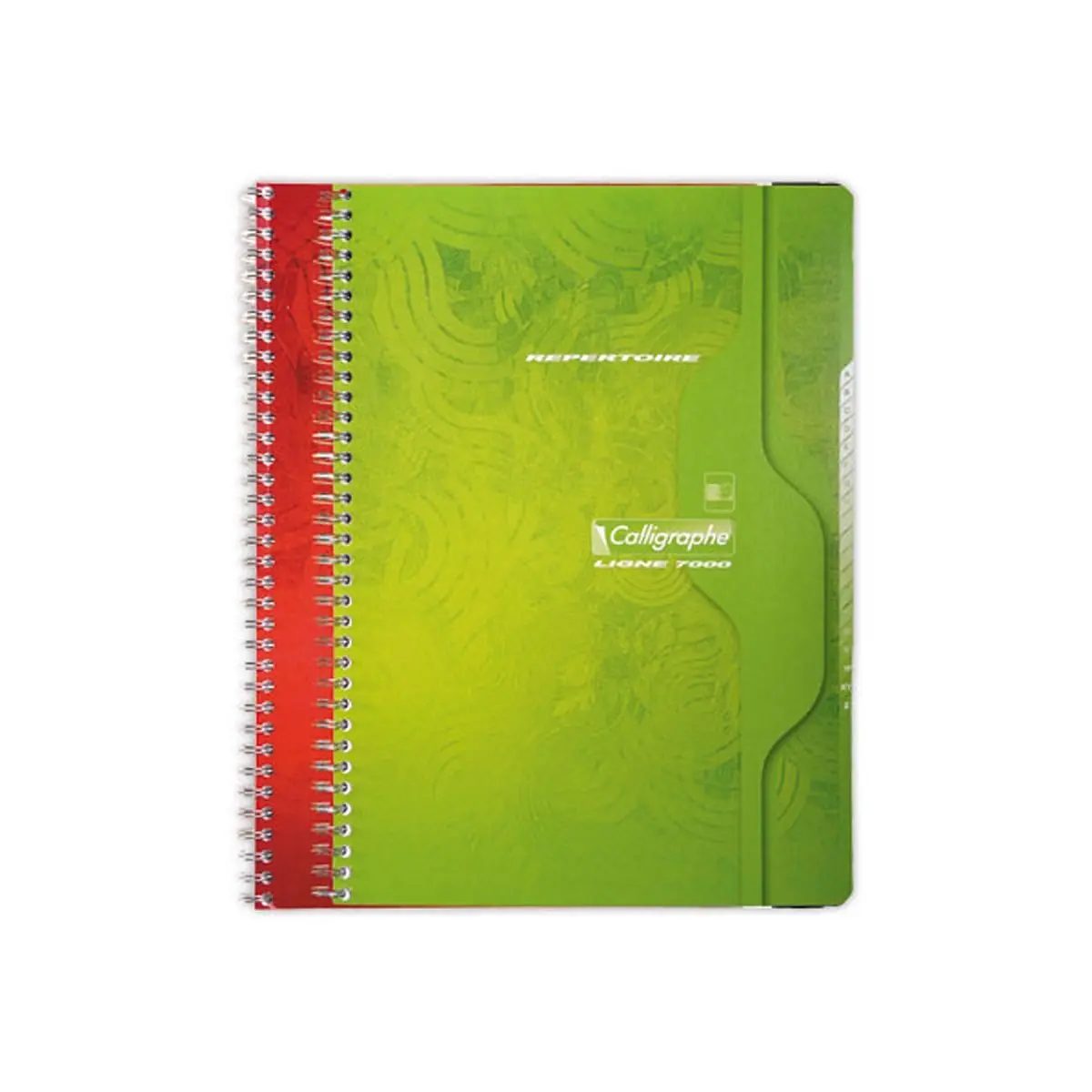 Répertoire - format A4 - Reliure spirale - CALLIGRAPHE photo du produit