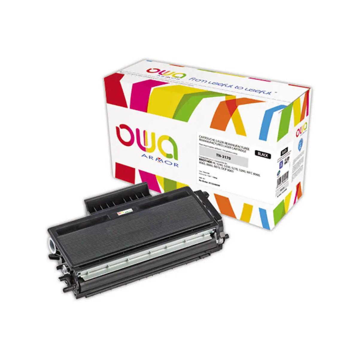 Toner éq. BROTHER TN-3170 - Noir - OWA photo du produit