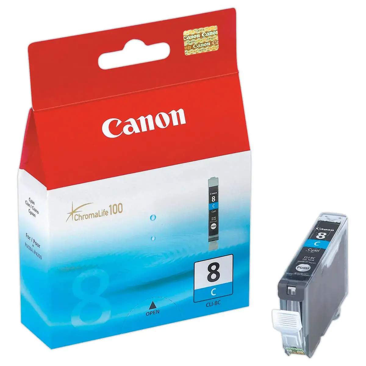 Cartouche Canon 0621B001 CLi8C cyan photo du produit