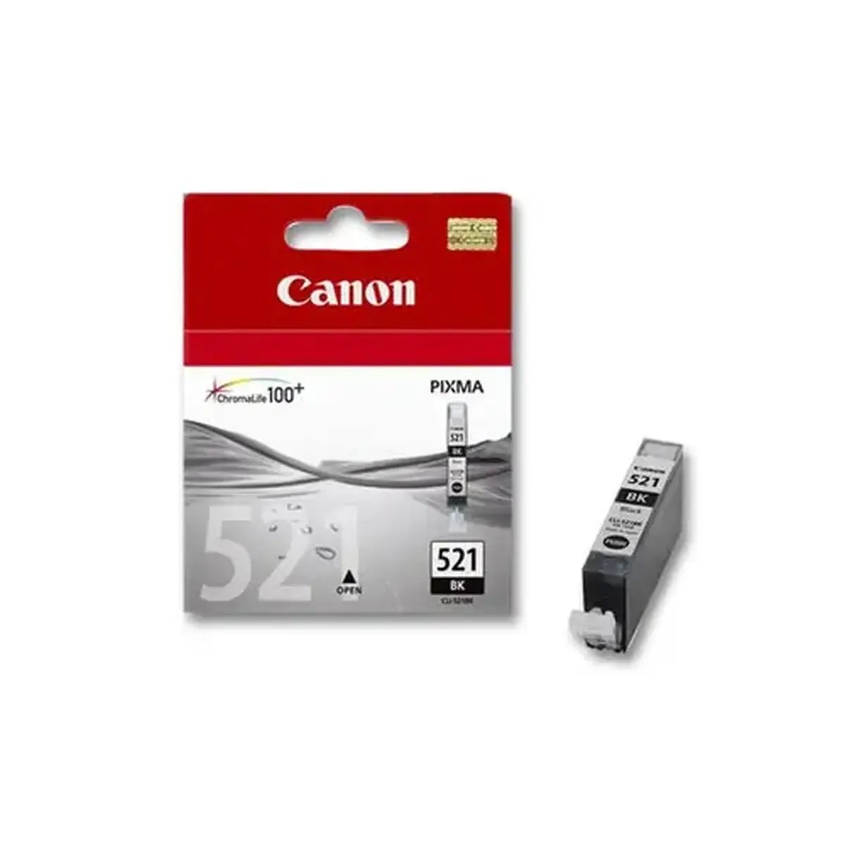 Cartouche Canon CLI521BK noire photo du produit