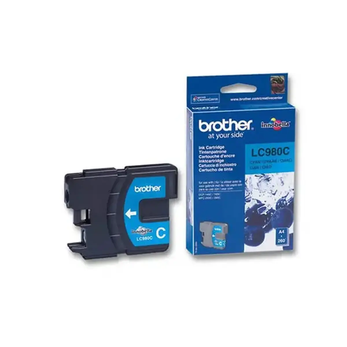 Cartouche Brother LC980C cyan photo du produit