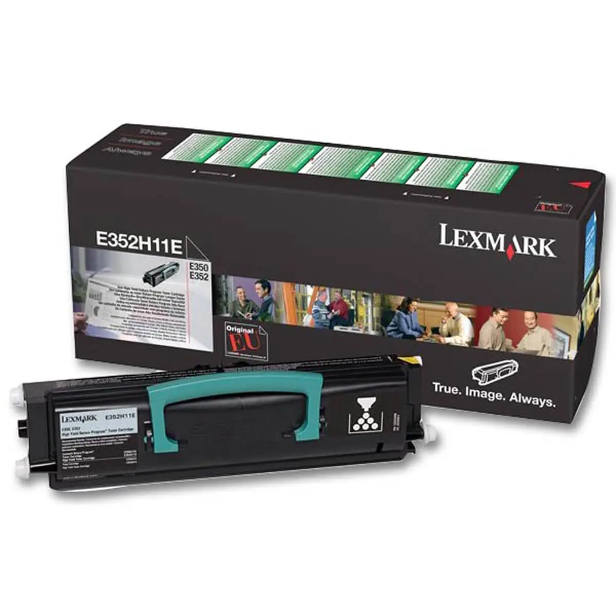 Toner LEXMARK noir 0E352H11E photo du produit