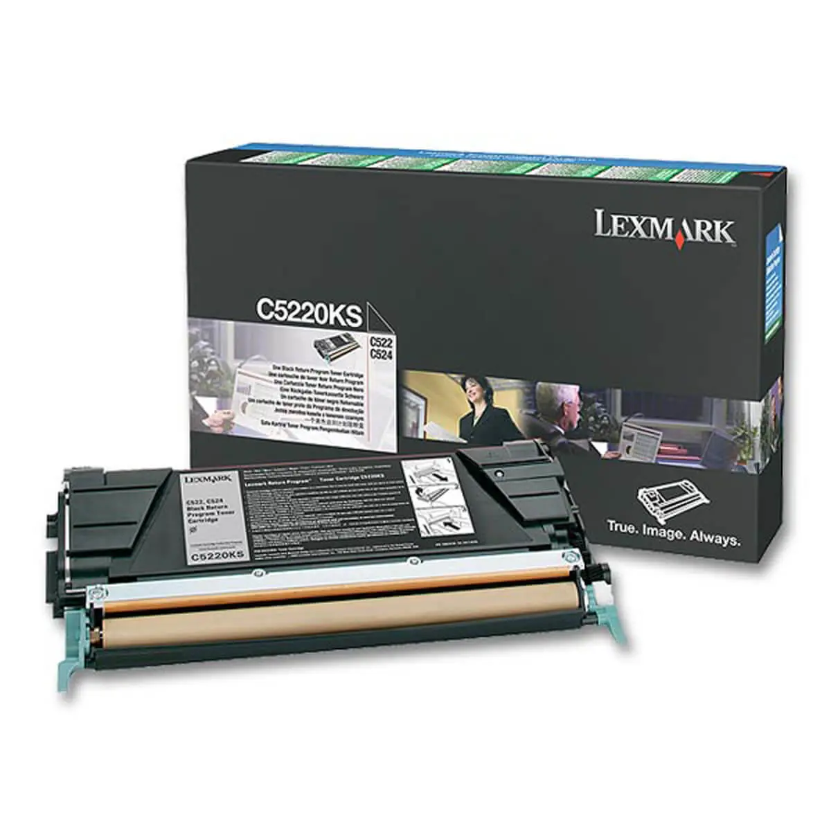 Toner LEXMARK noir C5220KS photo du produit