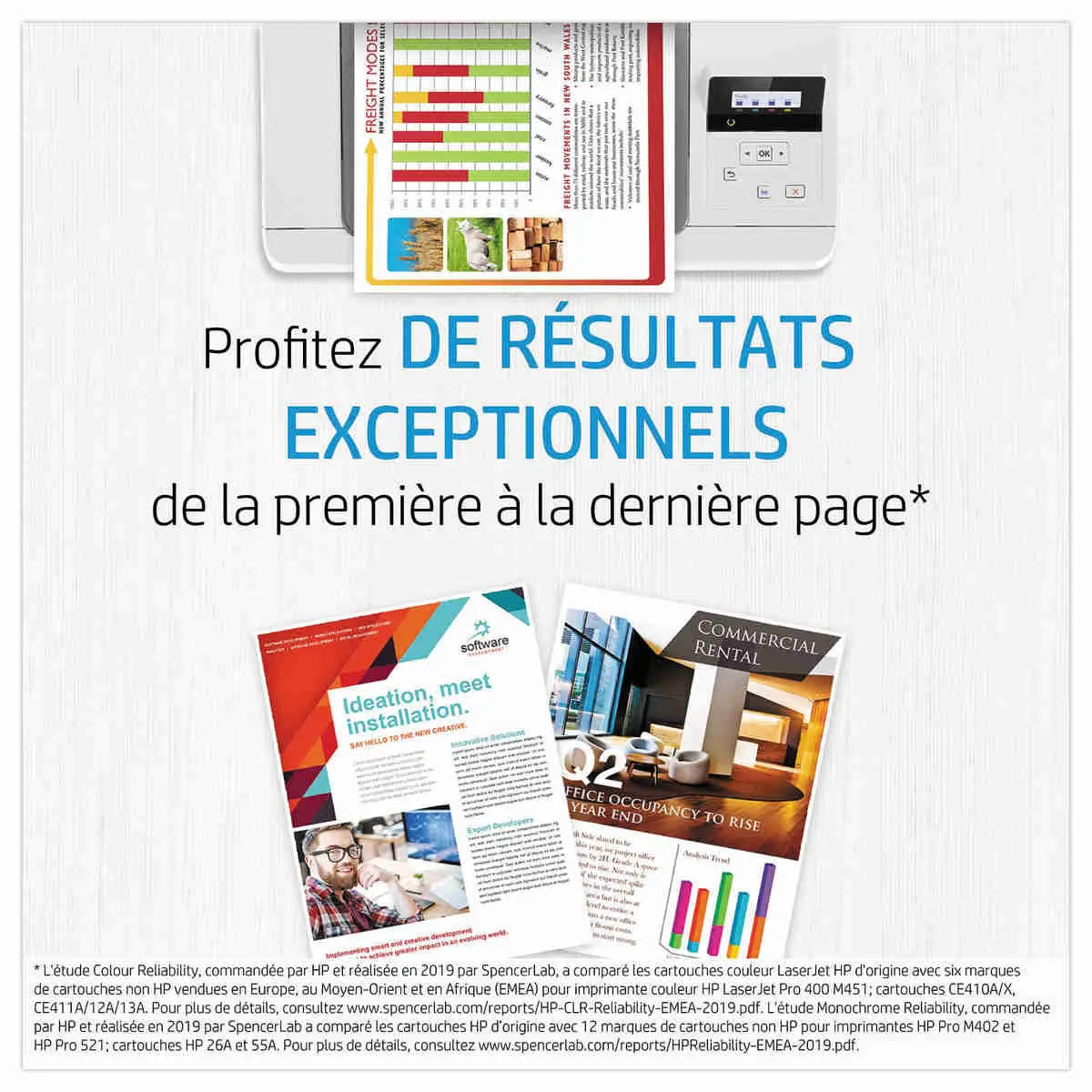 HP C9731A toner cyan photo du produit