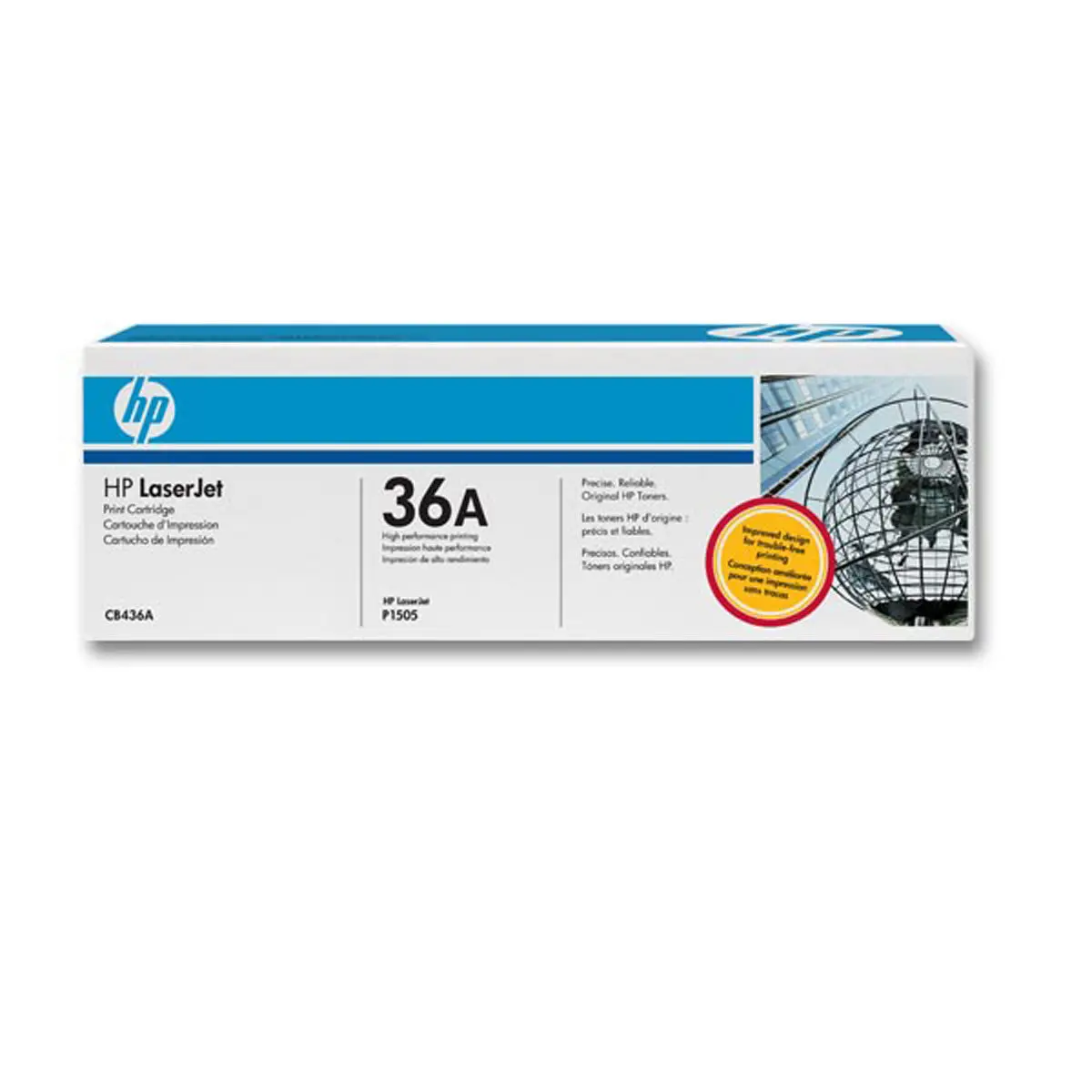 HP 36A CB436A toner noir - HP photo du produit