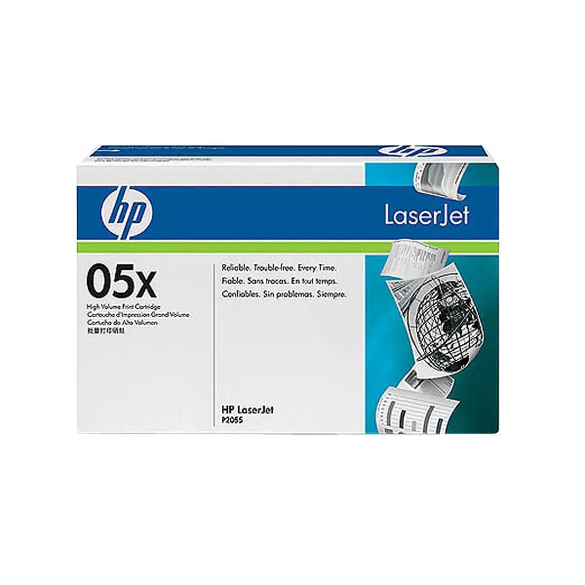 HP 05X CE505X toner noir Grande capacité photo du produit