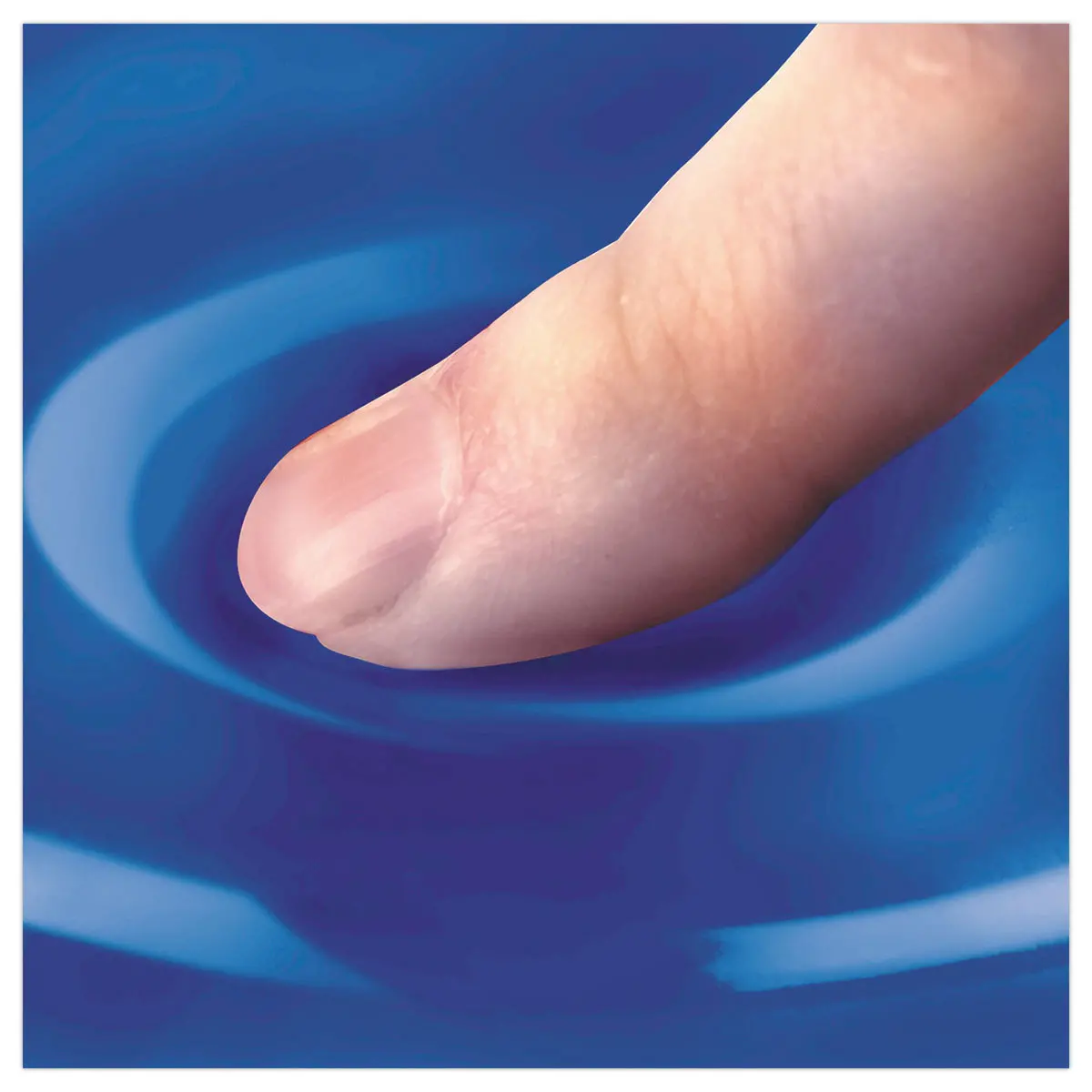 Repose-poignets clavier Crystal Gel - Bleu - FELLOWES photo du produit