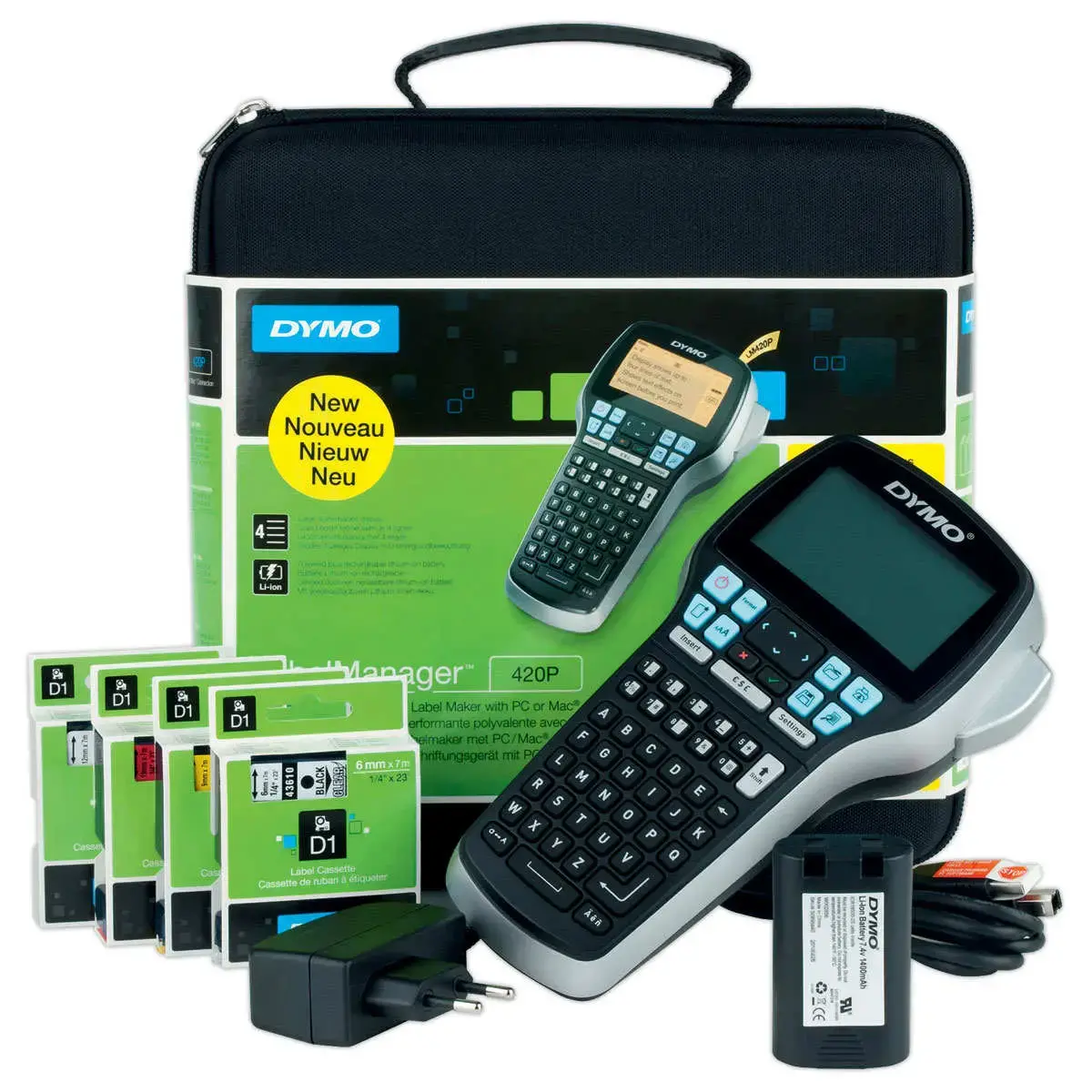 Kit titreuse DYMO Label Manager 420P photo du produit