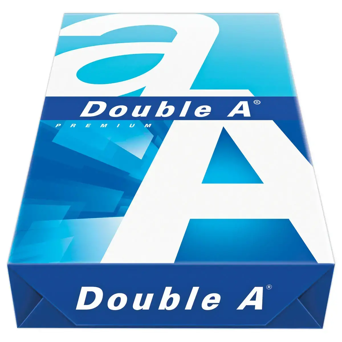 5 ramettes de 500 feuilles de papier blanc A4 premium - 80g - DOUBLE A photo du produit