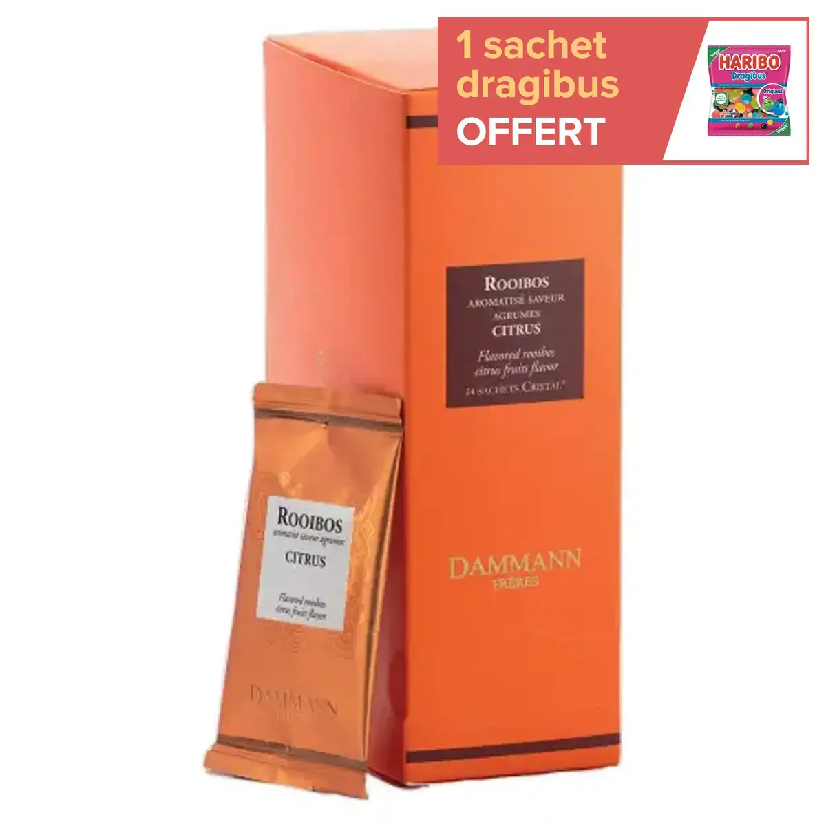 Th&eacute; Rooibos Citrus &ndash; Dammann photo du produit